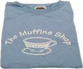 muffins blue t-shirt